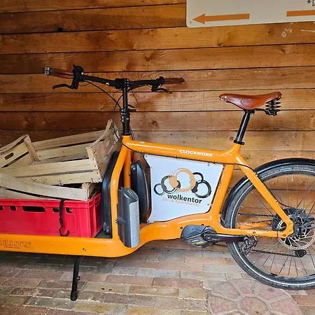 Holzhuette, Camping-Pod Inklusive Sauna & Fruehstueck, Bad & Wc Ueber Die Terrasse Campeggio