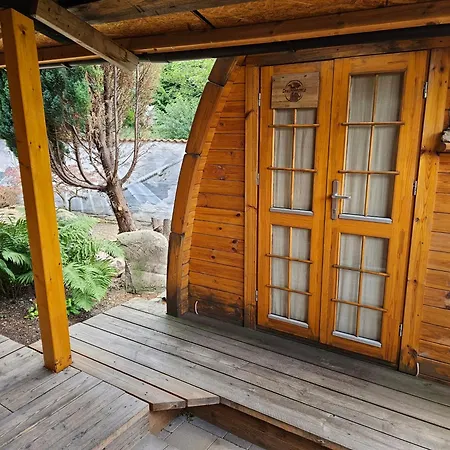 Holzhuette-camping-pod Mit Sauna & Fruehstueck, Bad Ueber Terasse Erreichbar Галль