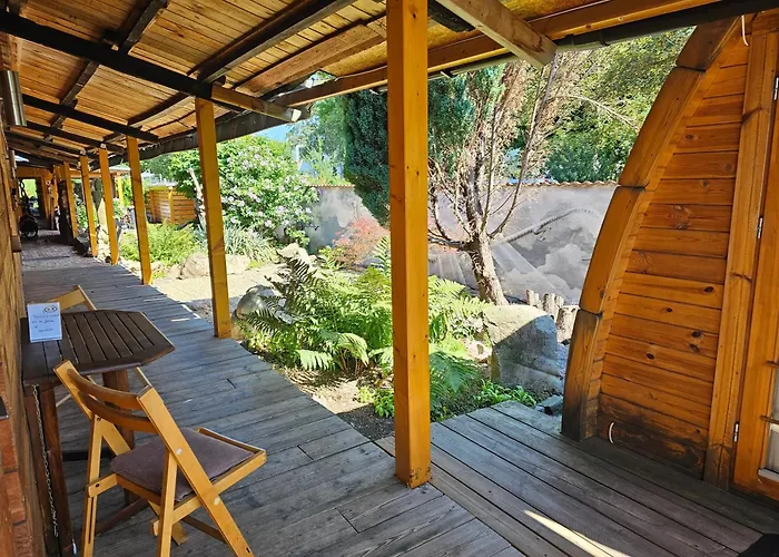 Campsite Camping-Fass Inklusive Sauna & Fruehstueck, Bad & Wc Ueber Die Terrasse