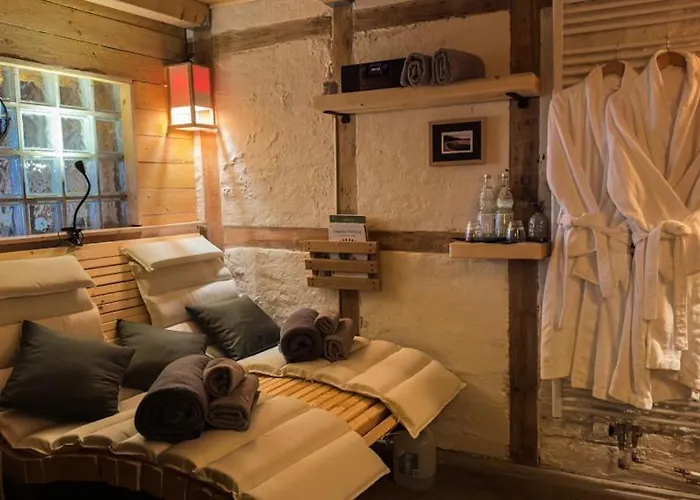 营地 Camping-fass Inklusive Sauna & Fruehstueck, Bad & Wc Ueber Terrasse